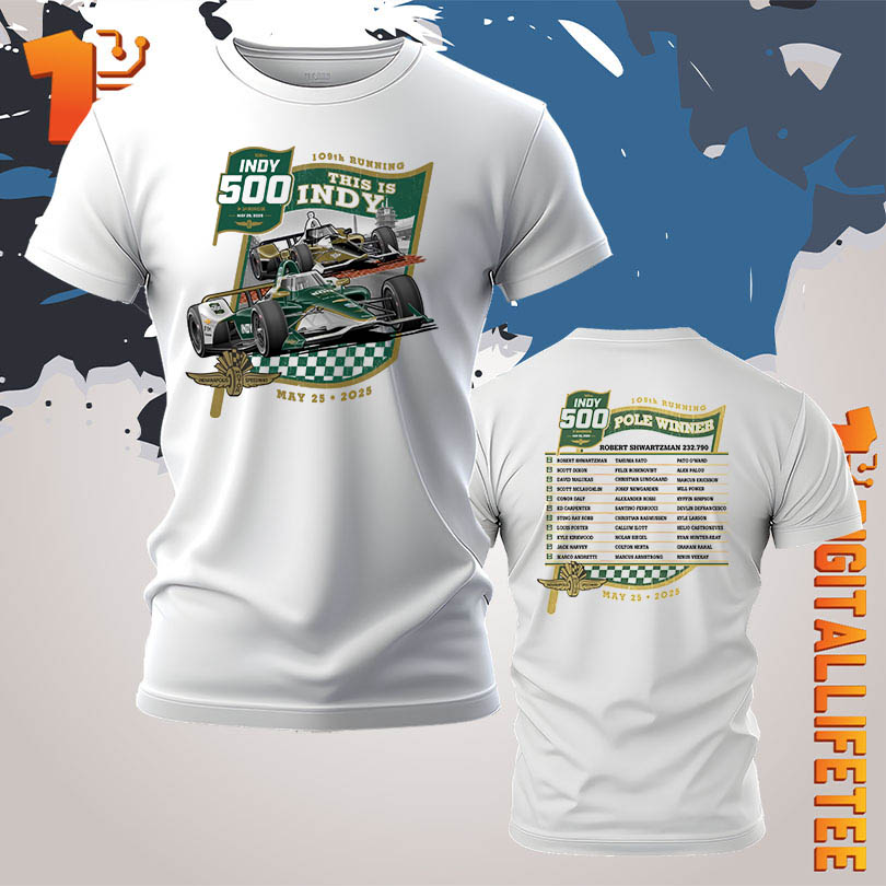 2025 Indy 500 Starting Field T-Shirt