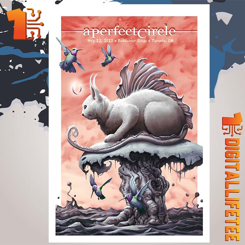 A Perfect Circle May 22 2025 Budweiser Stage Toronto ON Event Poster