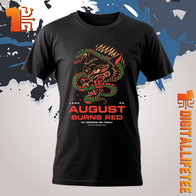 August Burns Red Snake Dragon Shirt