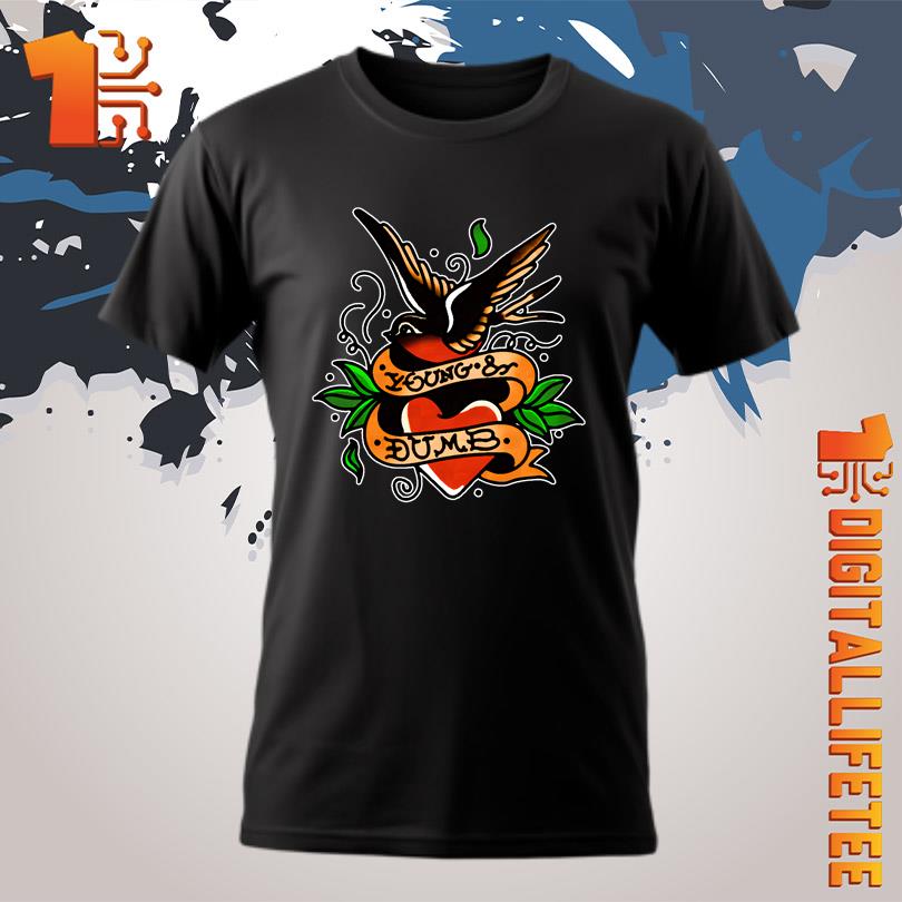 Avril Lavigne Young And Dumb Tattoo T-Shirt