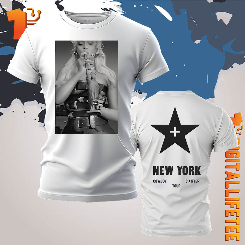 Beyonce New York Cowboy Carter Tour 2025 T-Shirt