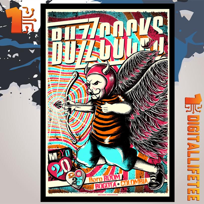 Buzz Cocks May 20 2025 Bogota Colombia Poster