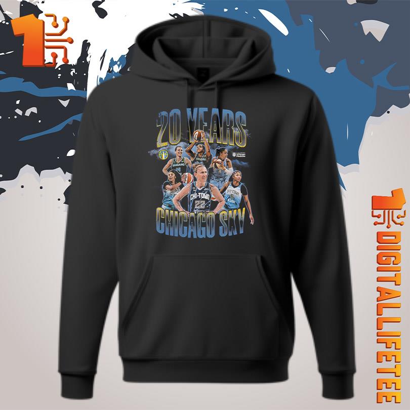 Chicago Sky 20 Years Skytown Shirt