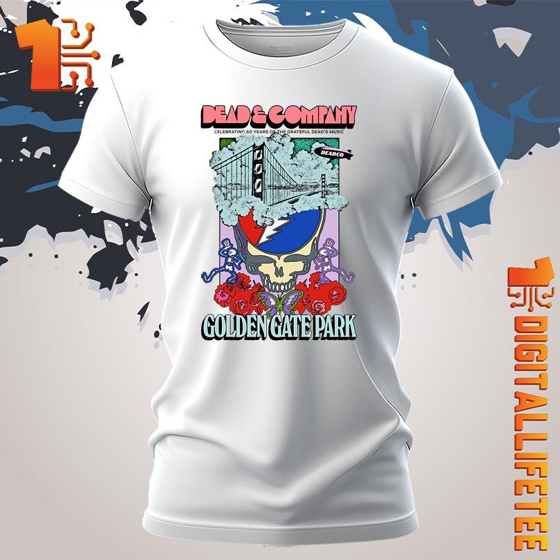 Dead And Company August 1 2 3 2025 Golden Gate Park San Francisco CA Event Shirt