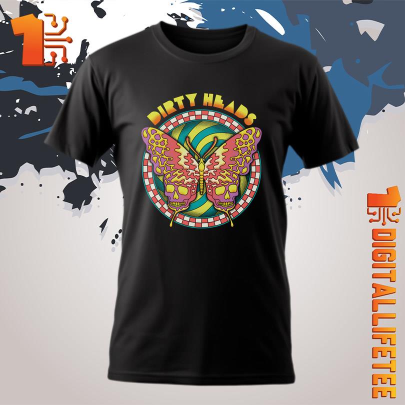 Dirty Heads Butterfly Skulls T-Shirt
