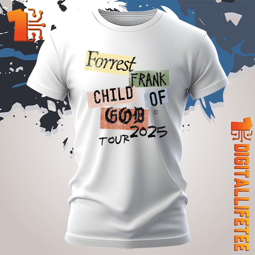 Forrest Frank Child Of God Tour 2025 T-Shirt