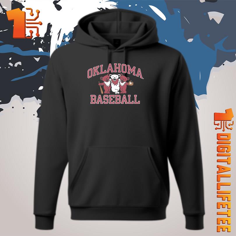Grateful Dead x Oklahoma Baseball Bear Friends Official T-Shirt