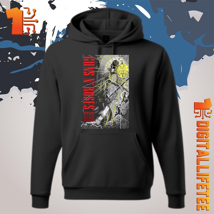 Guns N Roses May 23 2025 Mohammed Abdu Arena Riyadh Event T-Shirt