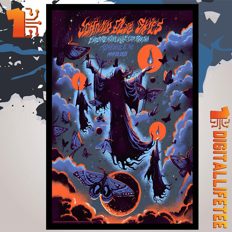 Johnny Blue Skies May 20 2025 Asheville North Carolina Tour Poster