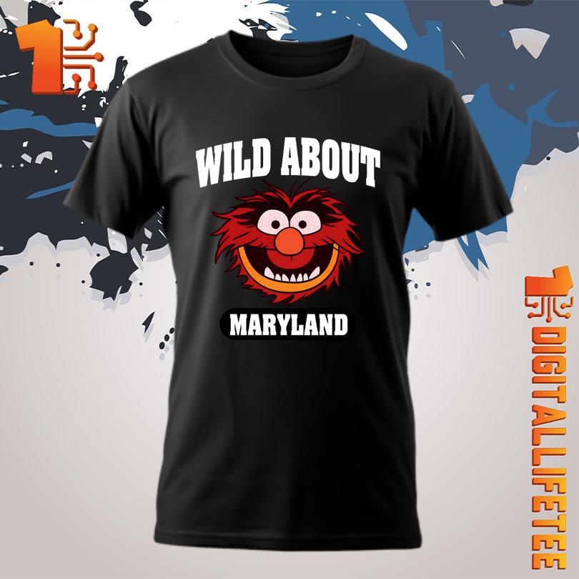 Maryland Terrapins x Muppets Wild About Maryland Shirt