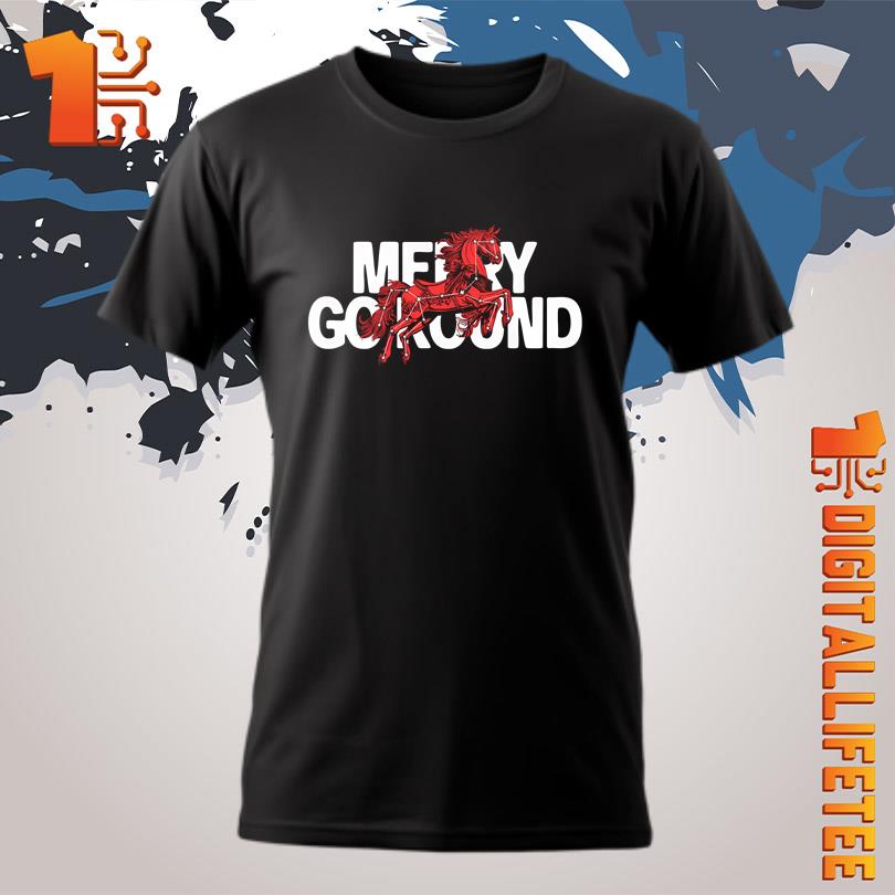 Merry Go Round Typography Shirt