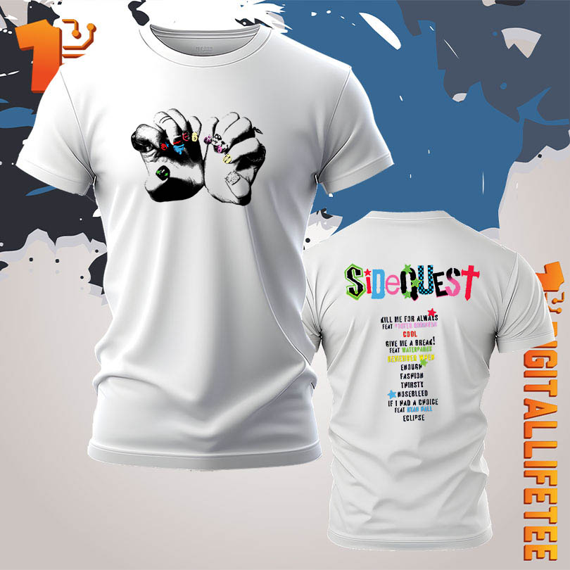 Michael Clifford Sidequest Nail Art Shirt