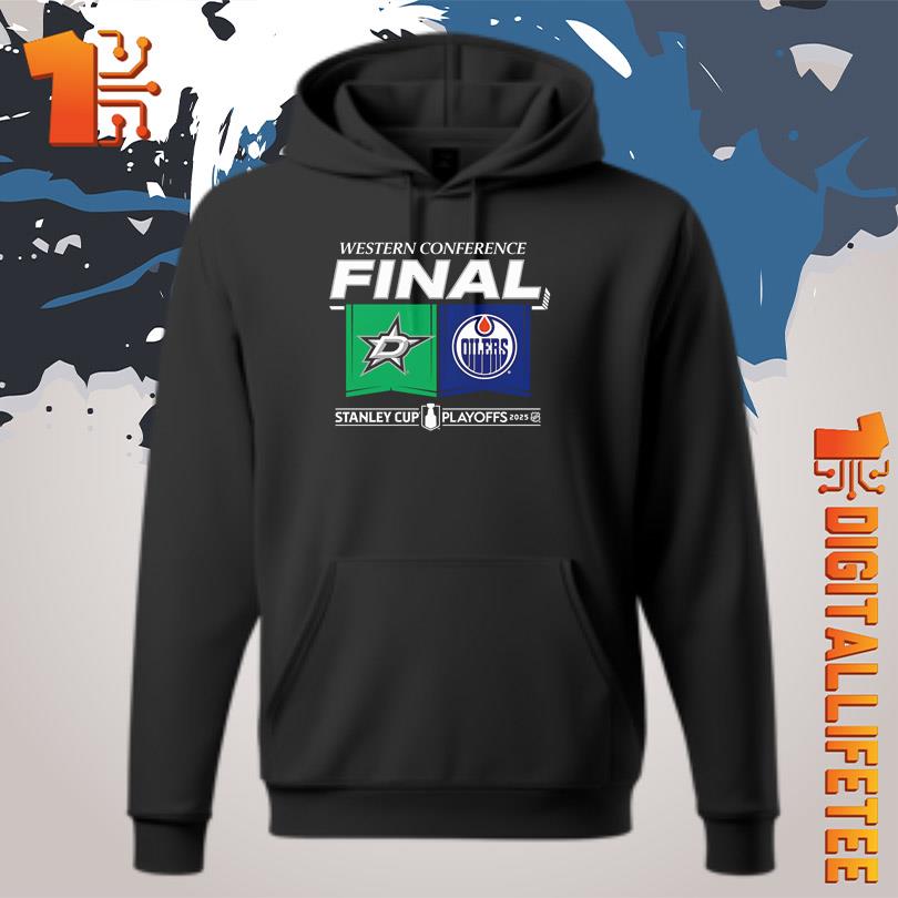 Official Dallas Stars vs Edmonton Oilers Western Conference Finals 2025 T-Shirt