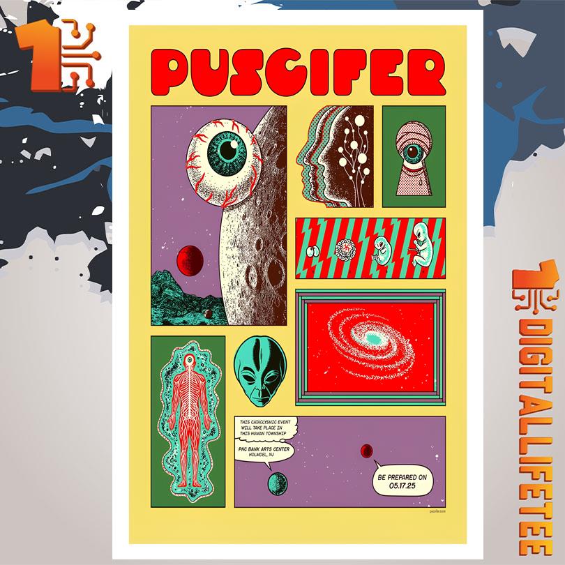 Puscifer Holmdel NJ 5 17 25 Tour Poster