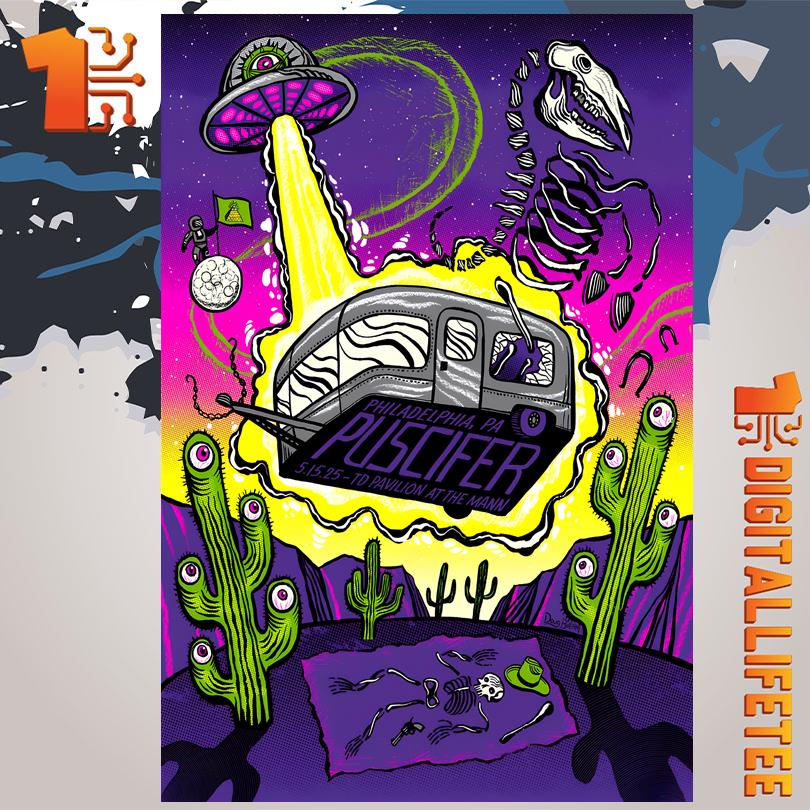 Puscifer Philadelphia PA May 15 2025 The Mann Center Poster