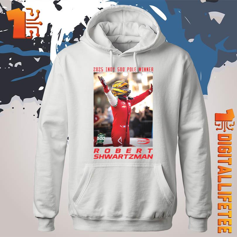 Robert Shwartzman 2025 Indy 500 Pole Winner T-Shirt