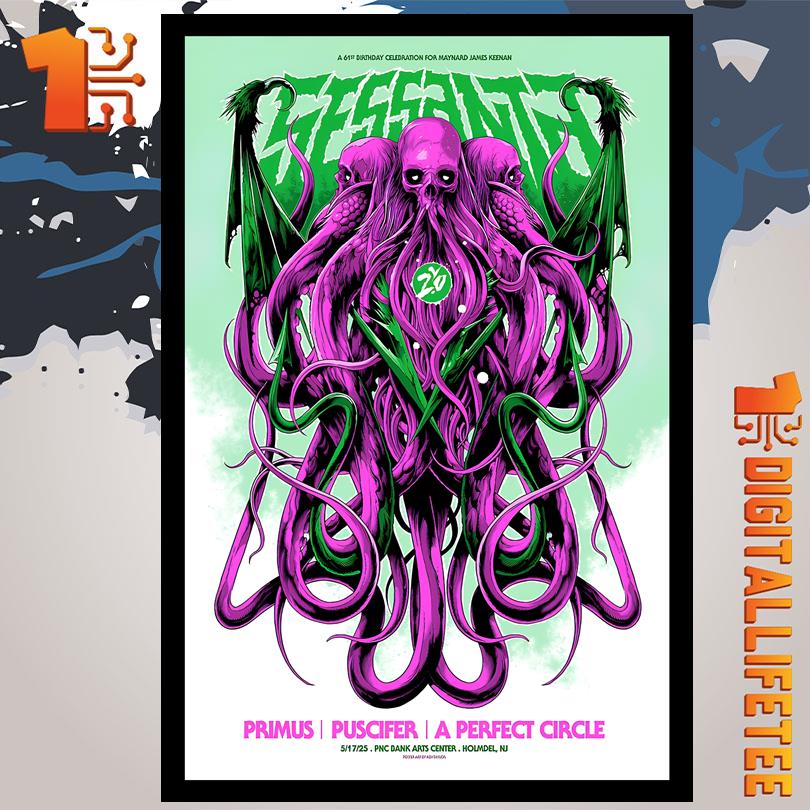 Sessanta May 17 2025 PNC Bank Arts Center Holmdel NJ Tour Poster
