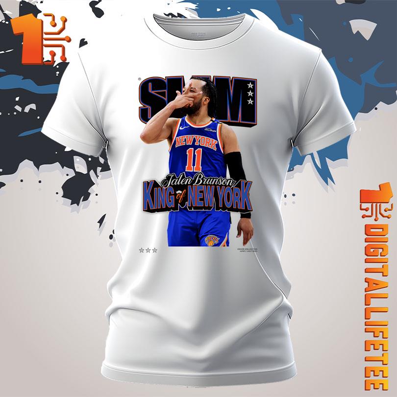 Slam Jalen Brunson King New York Shirt