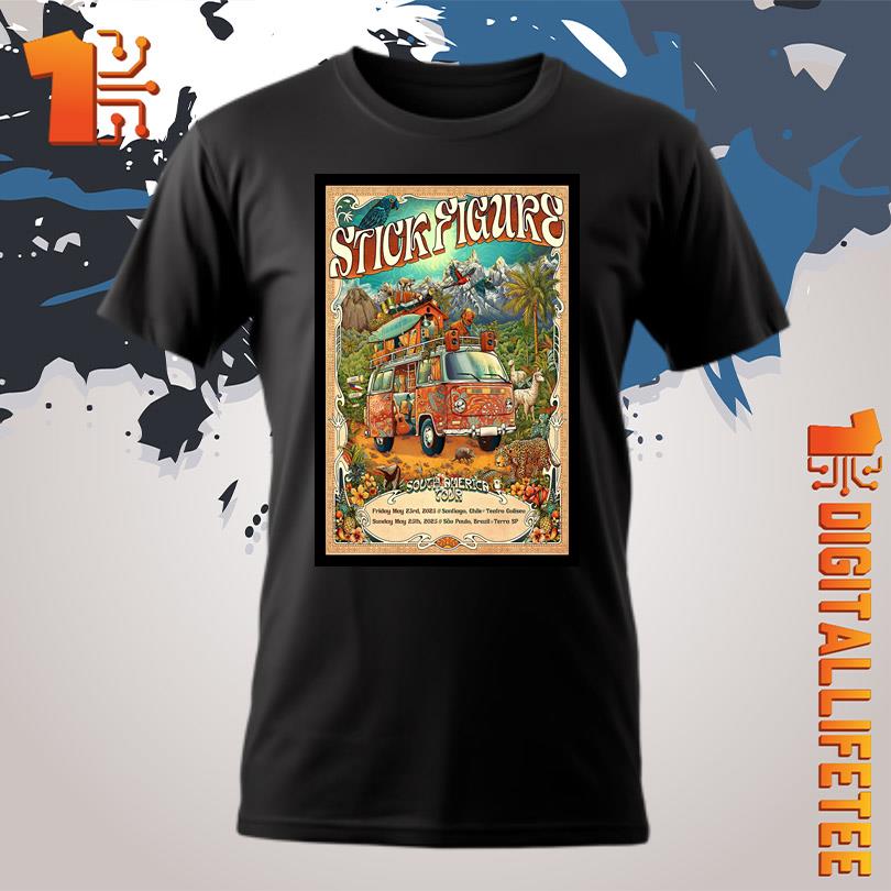 Stick Figure May 23 2025 Teatro Coliseo Santiago Chile Poster