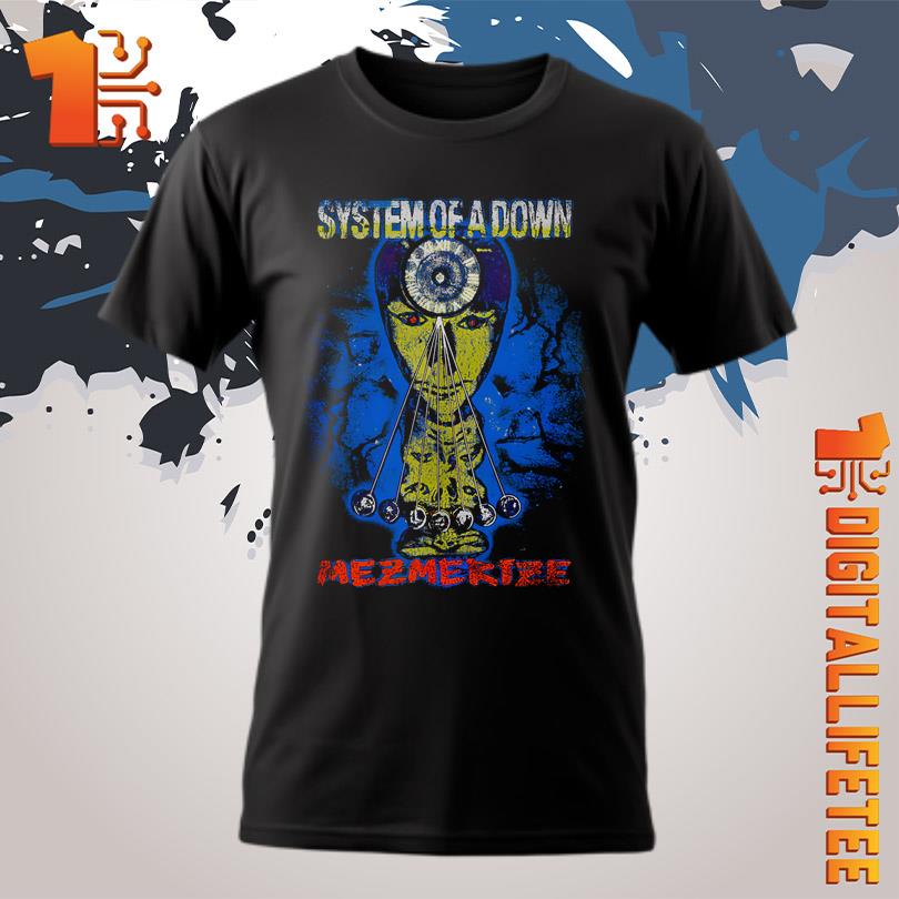 System Of A Down Mezmerize Faded Cover Merch