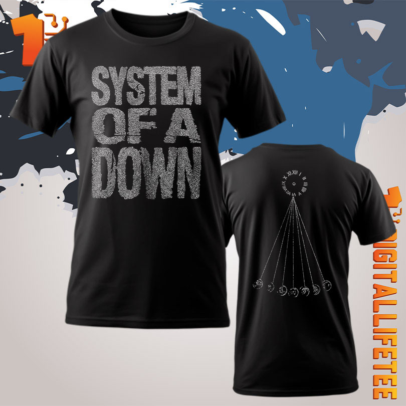 System Of A Down Mezmerize Metallic Pendulum Merch