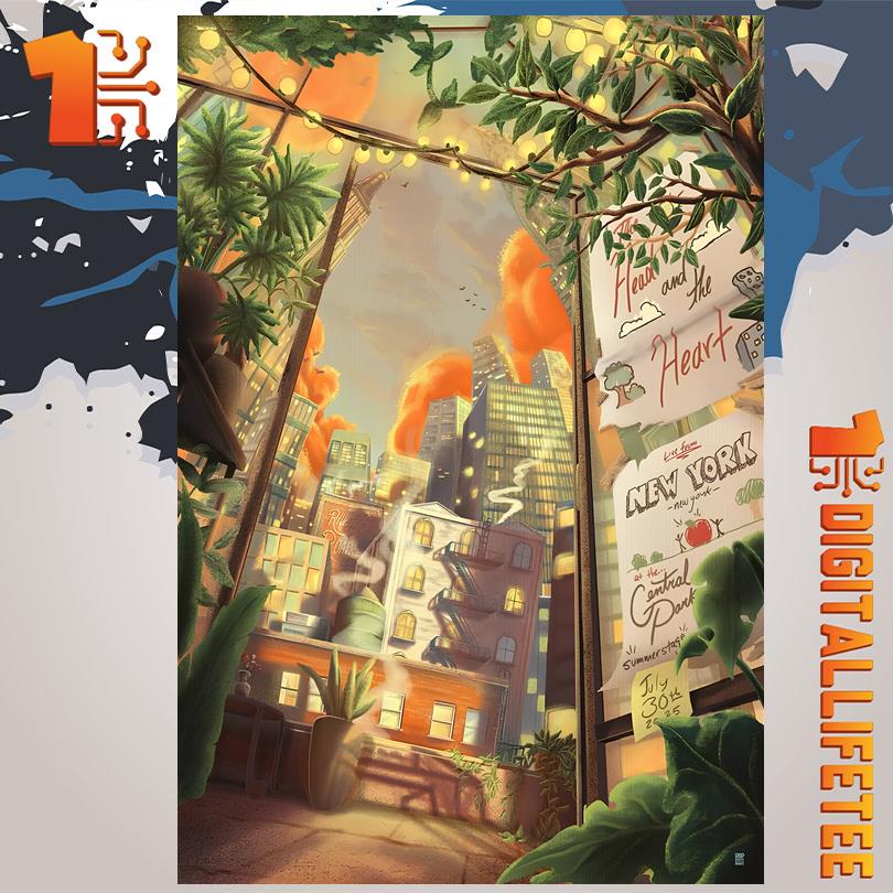 The Head And The Heart July 30 2025 Central Park Summerstage New York NY Poster