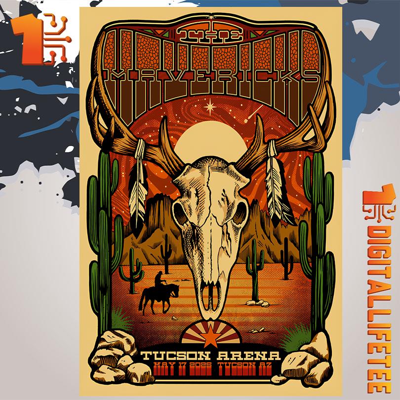The Mavericks May 17 2025 Tucson Arena Tucson AZ Poster