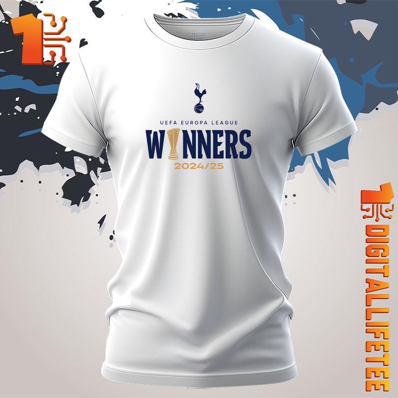 Tottenham Hotspur Europa League 2025 Winners Shirt