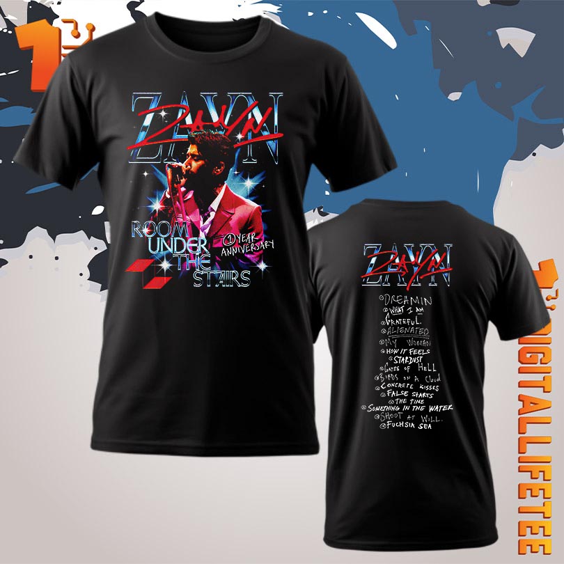Zayn Room Under The Stairs 1 Anniversary T-Shirt